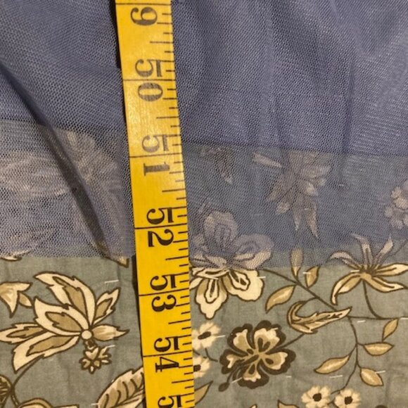 Adrianna Papell Tea Length French Blue dress - Picture 7 of 9